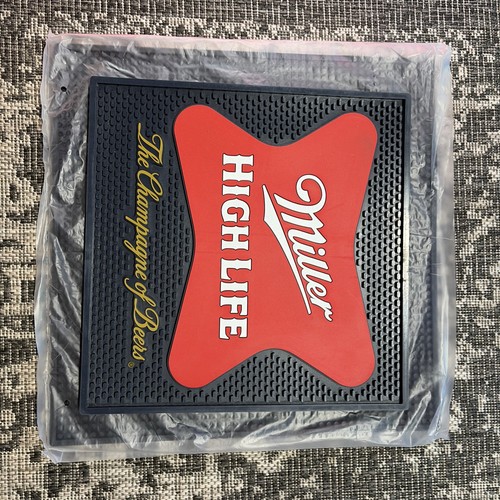 Miller high life rubber bar - miller,